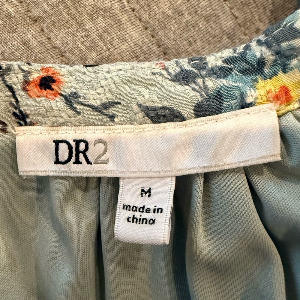 DR2 Light Blue Floral Maxi Dress - Picture 5 of 5